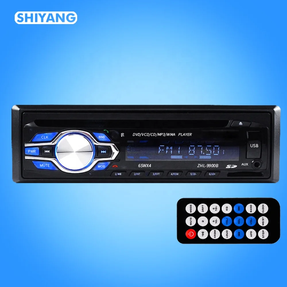 

SHIYANG 9900 BT Multi-audio Playback 12V7388 High-power MP3/MMC/WMA Car DVD/VCD/CD Player
