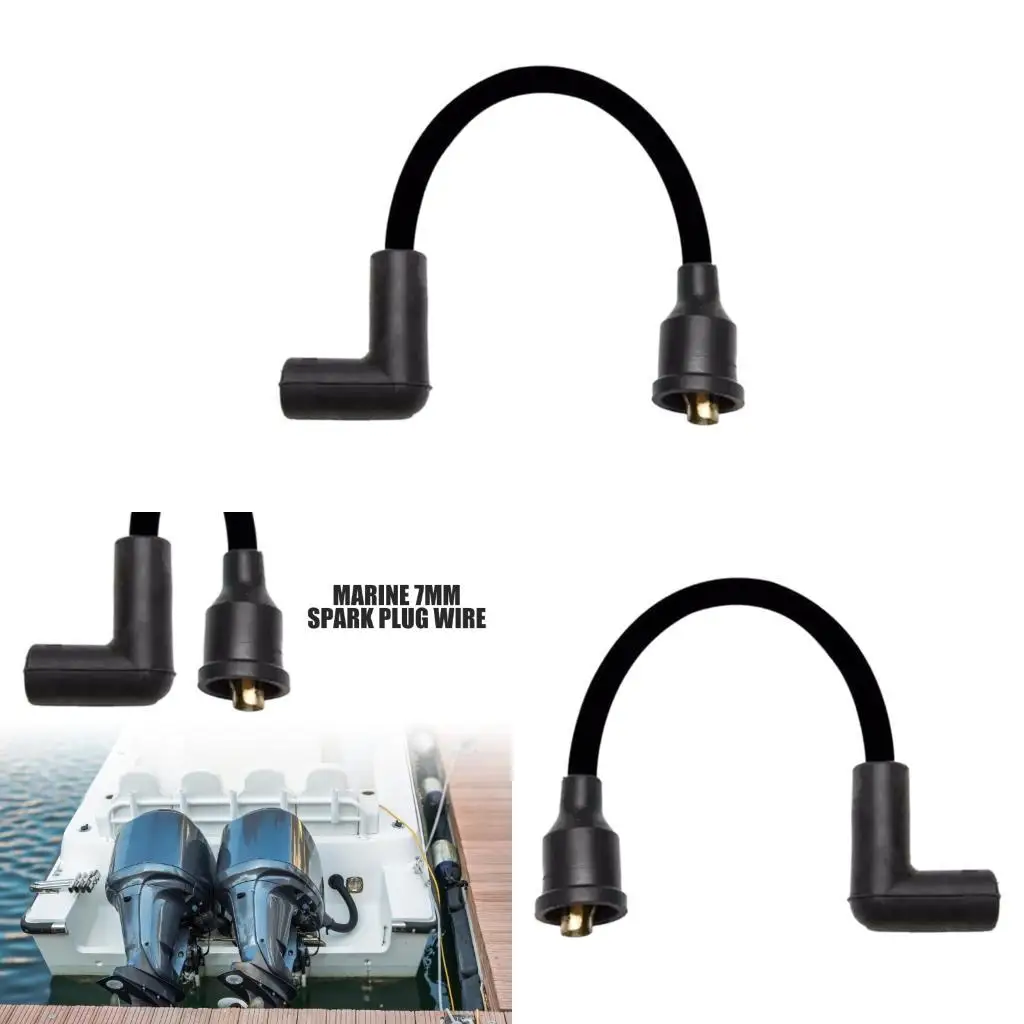 Corrosion Resistant Robust 7mm Sparks Plug Wire Motor for High Temperature Endurances Easy Replacement 1852271