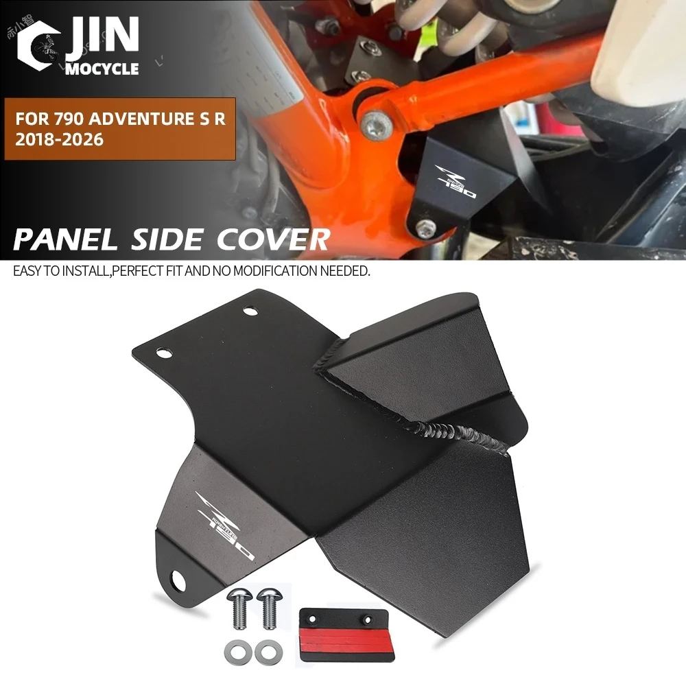 

Для 790 ADVENTURE S R 2018-2026 890 Adventure для CFMOTO 800MT мотоцикла, задний амортизатор, теплозащитный экран, защитная крышка выхлопной трубы
