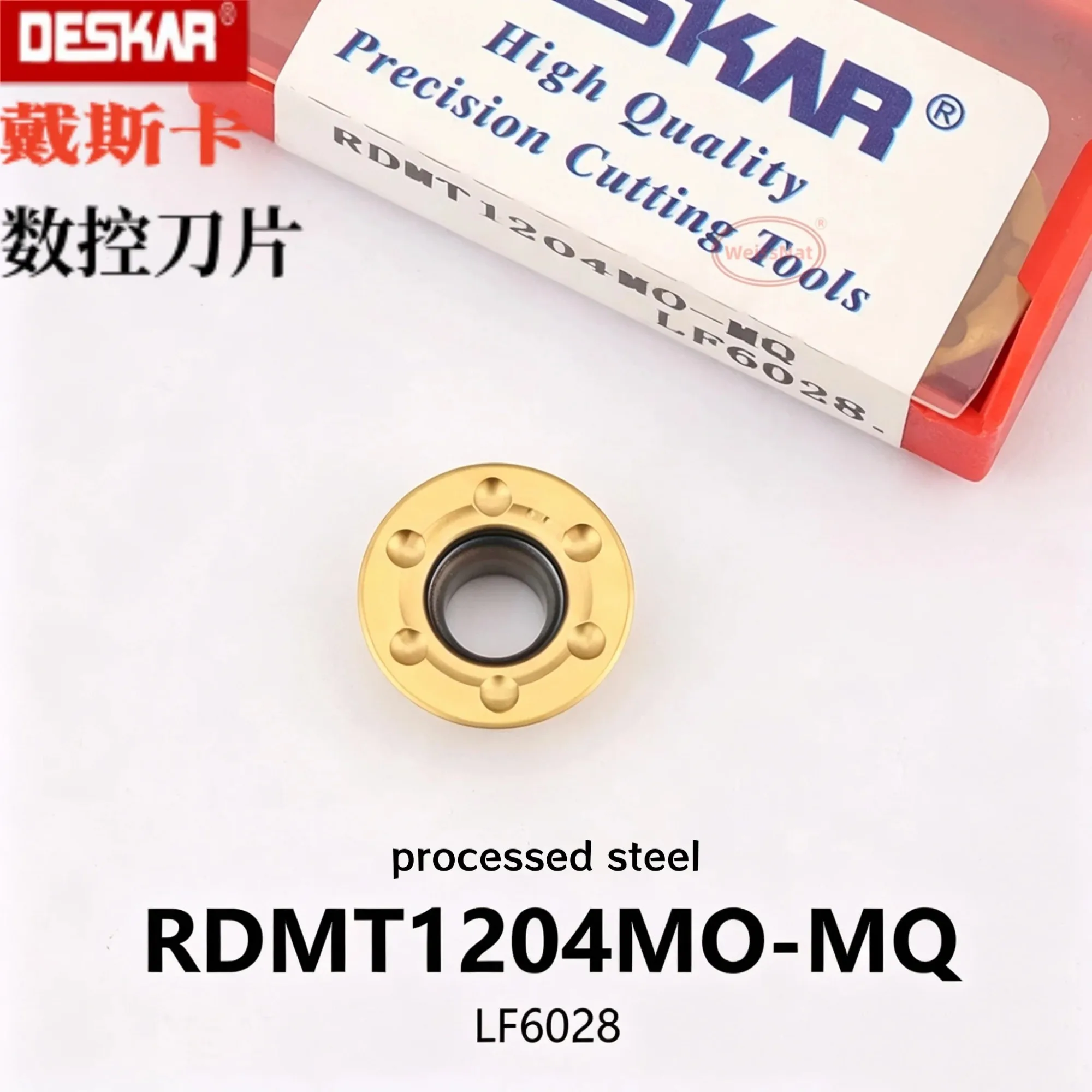 DESKAR RPMT1003MO RPMT1204MO RDMT1204MO RDMW1204MOT LF6028 LF6028S Carbide Insert RPMT RDMT RDMW Inserts
