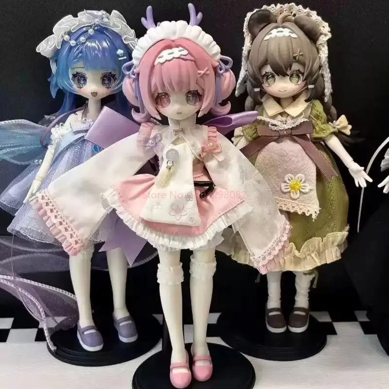 Hot New In Stock Meiki Creation Heart 12 Points BJD Articulated Doll Exquisite Desktop Ornament Perfect Gifts For BJD Collectors