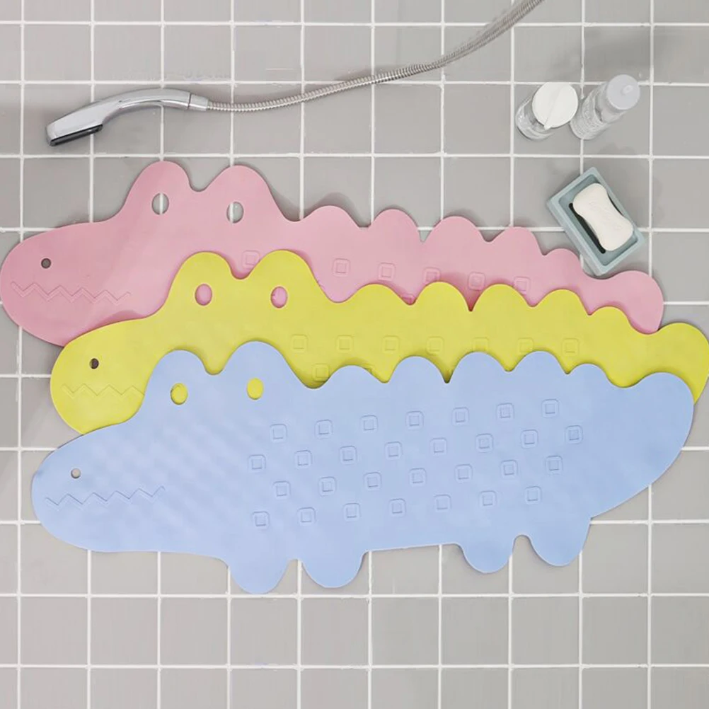 

Animal Pattern Non-Slip Bath Mat Thick Flexible Material Strong Suction Cups Bath Shower Mat Bathroom Accessories