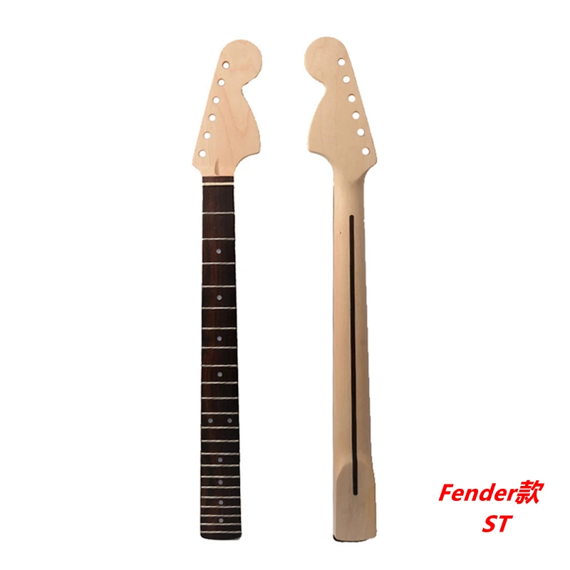 

ST Electric Guitar Neck Maple rose wood fingerboard primary colour matt 22Fret DIY Guitar accessories part