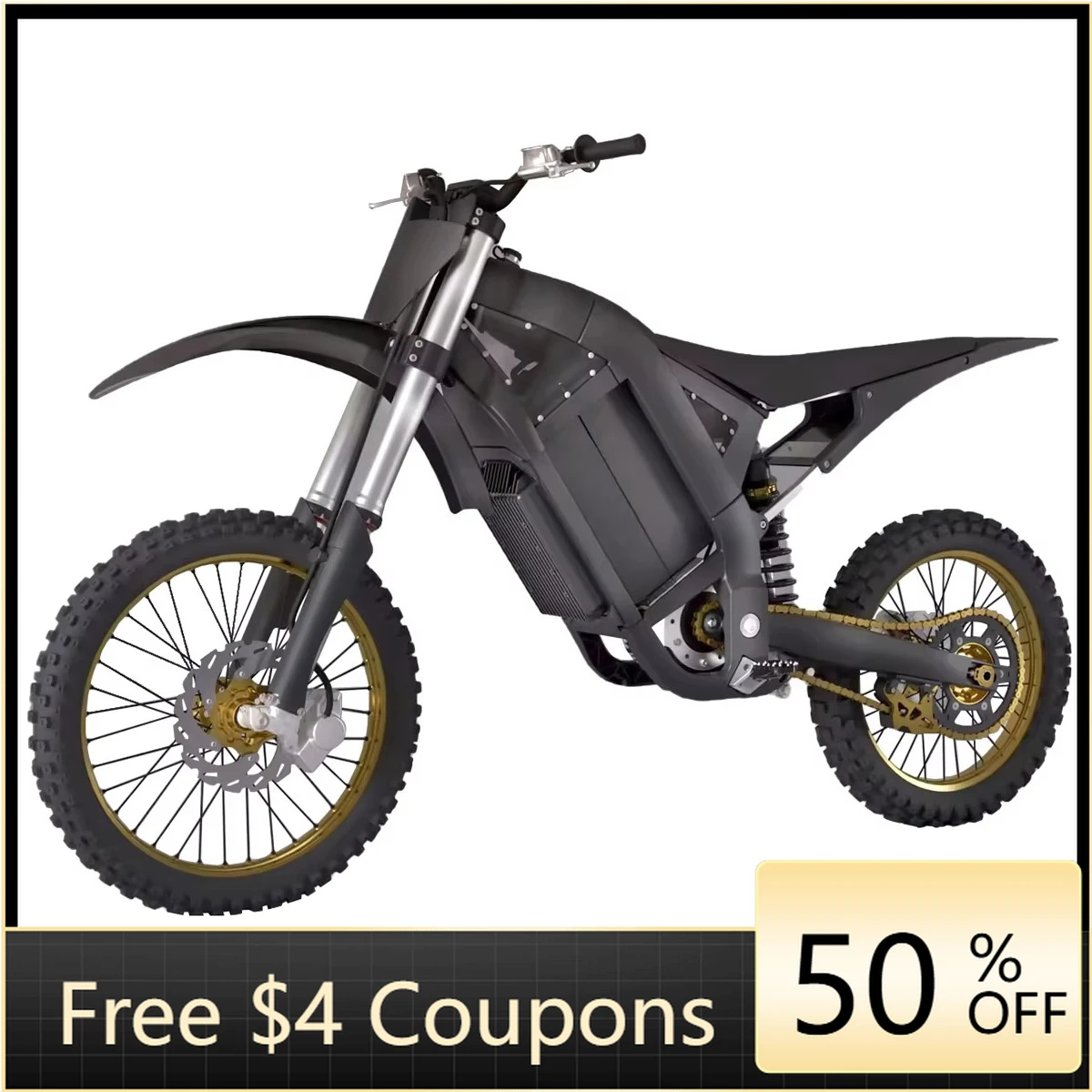 

Rs Electric Racing Motorcycle, Direct Drive, Only 36kW 640Nm | 5.5kWh Replaceable Semi-Solid Battery | Full Size Off-Road Superb