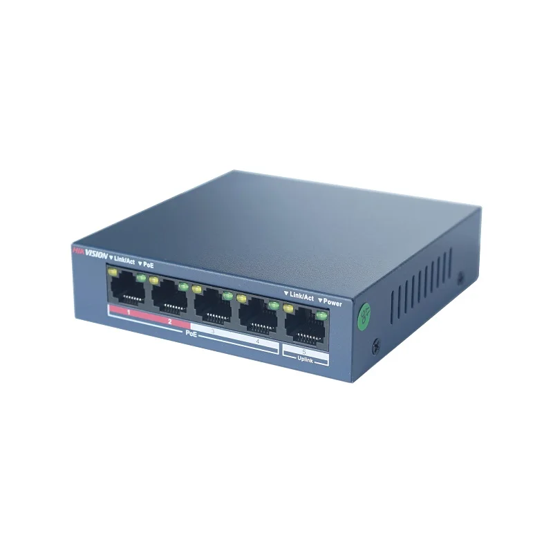 Hik vision 4ch poe switch, DS-3E0105P-E/m nicht verwalteter poe lan switch, poe lan netzwerk switch