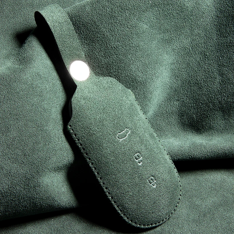 รถรีโมทกุญแจสําหรับ AITO M5 M7 หนังนิ่มรถป้องกันฤดูใบไม้ร่วงป้องกันคีย์