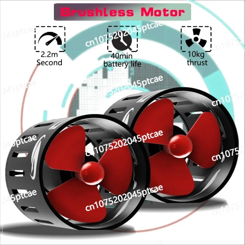 2.2m/s Electric Motor 45mins Scuba  Mini Water Scooter Underwater Sea Scooters Diving Equipment Waist-mounted Underwater Scooter