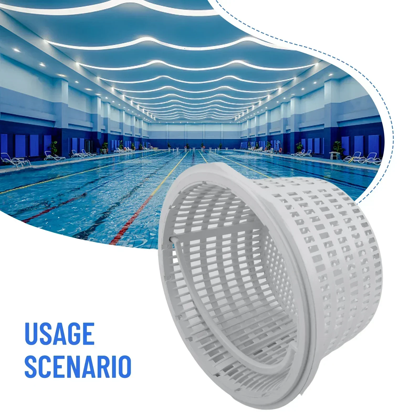 Skimmer Basket For Hayward- Spx1091c SP1091LX SP1091WM Above Ground Pool Skimmer Basket Handle Plastic 2 Size Optional