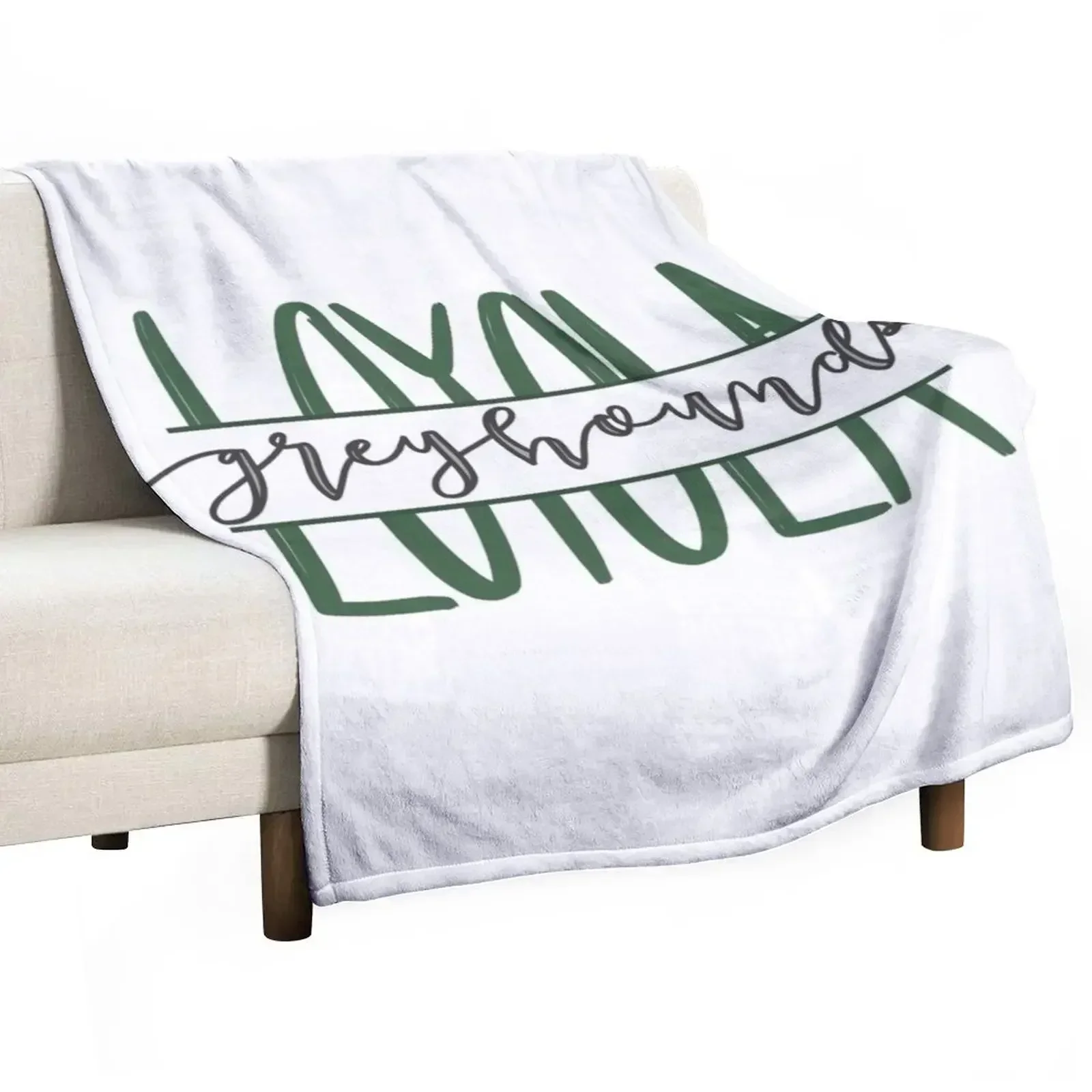 loyola greyhounds Throw Blanket for winter Decorative Sofas warm for winter Decoratives Soft Beds Warm Blankets