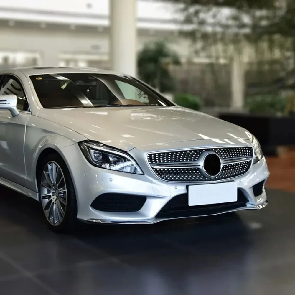Dla 2015-2018 Mercedes-Benz CLS400 CLS500 CLS550 (W218) Przedni zderzak Chromowane wykończenie Listwa 2188851574 2188851674 2188851774