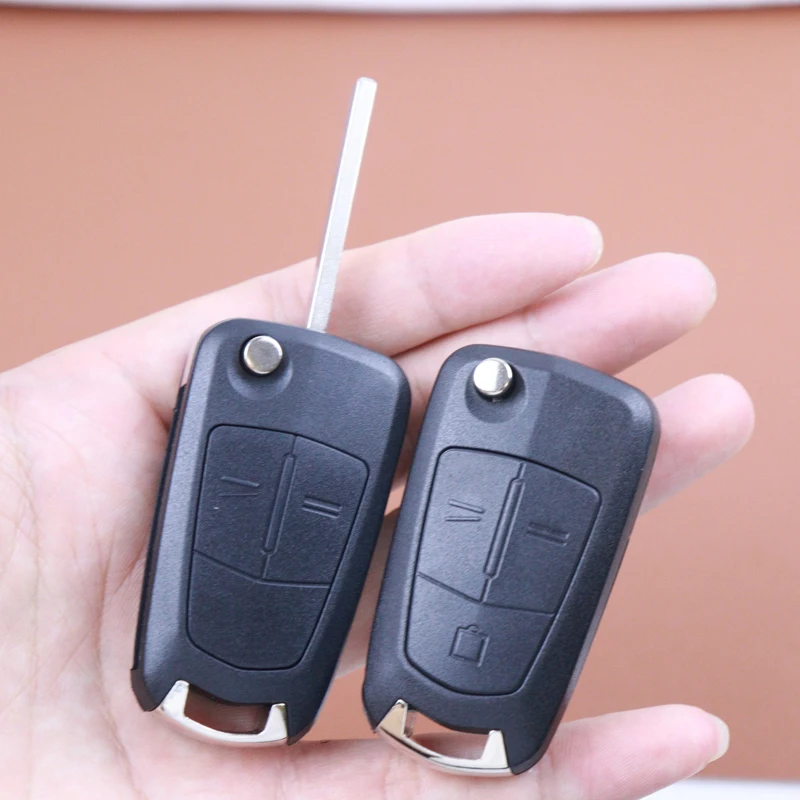 2 3 Buttons for Opel Vauxhall Astra H Corsa D Vectra C Zafira Astra Vectra Signum Car Folding Key Car Key Fob Case Shell Housing