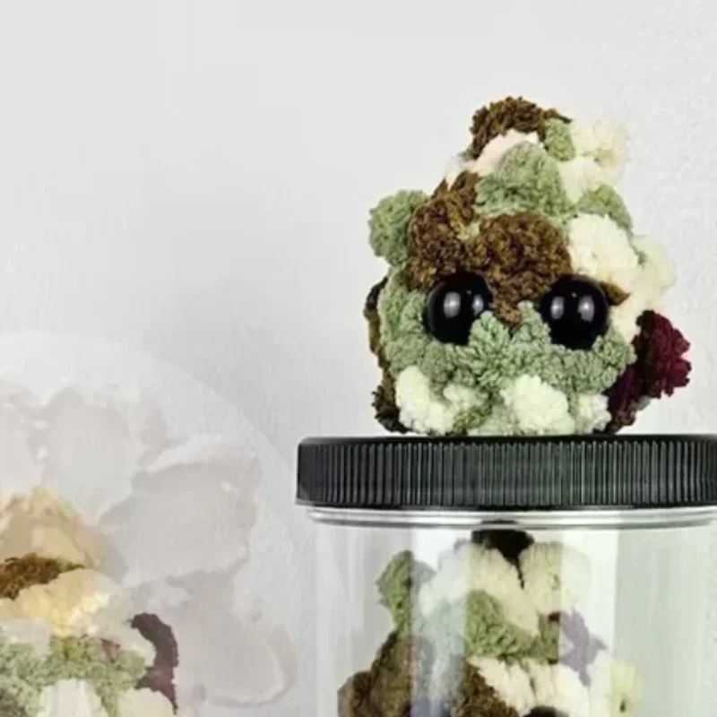 Adopt A Weed Nugget Plush, Little Weed Nugget Plush, In A Jar Handmade Plush Stuffed Toys, Little Nugget Desktop Plush Ornament