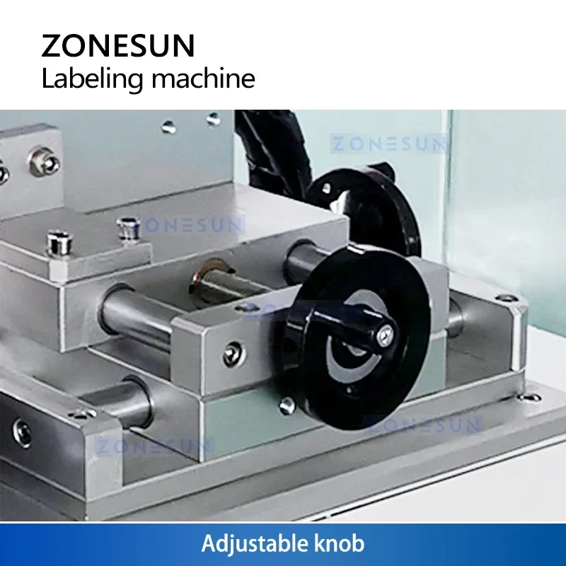 ZONESUN ZS-TB105F Automatic Label Applicator Machine for Flat Surfaces Custom Design Stickering Equipment
