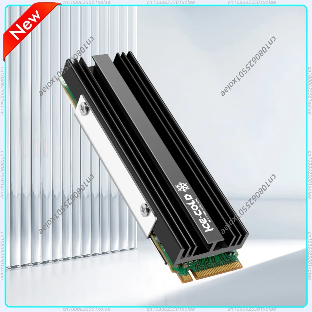 M.2 NGFF NVME 2280 SSD Heatsink with Silicone Thermal Pad Solid State Disk Drive Radiator Cooler SSD Cooler for PS5 Desktop PC