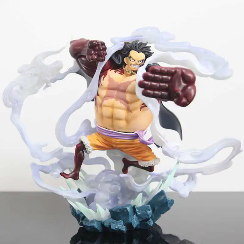 

Anime Figure One Piece Gk Super Fierce Battle Fourth-gear Monkey D. Luffy Pvc Action Figurine Ornament Model Decoration Statue