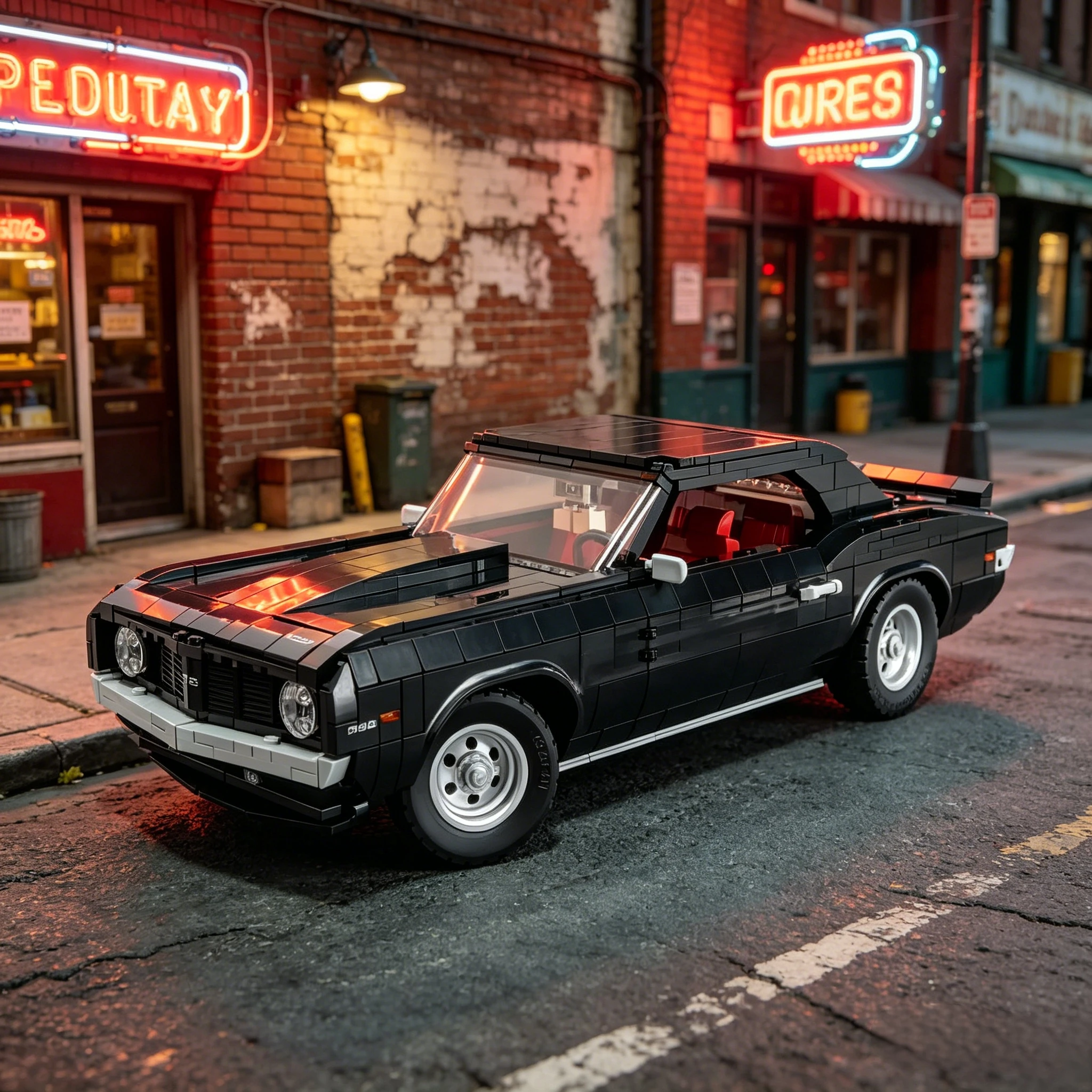 

IN STOCK 1969 Retro Muscle Car Camaro Z28 Building Blocks Model 10304 City Sports Car Bricks Toys for Boys Christmas Gift Set