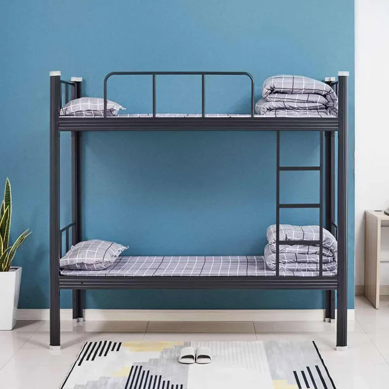 Commercial Steel Double Decker Bunk Bed for Adults and Students Metal Beds Litera para adultos