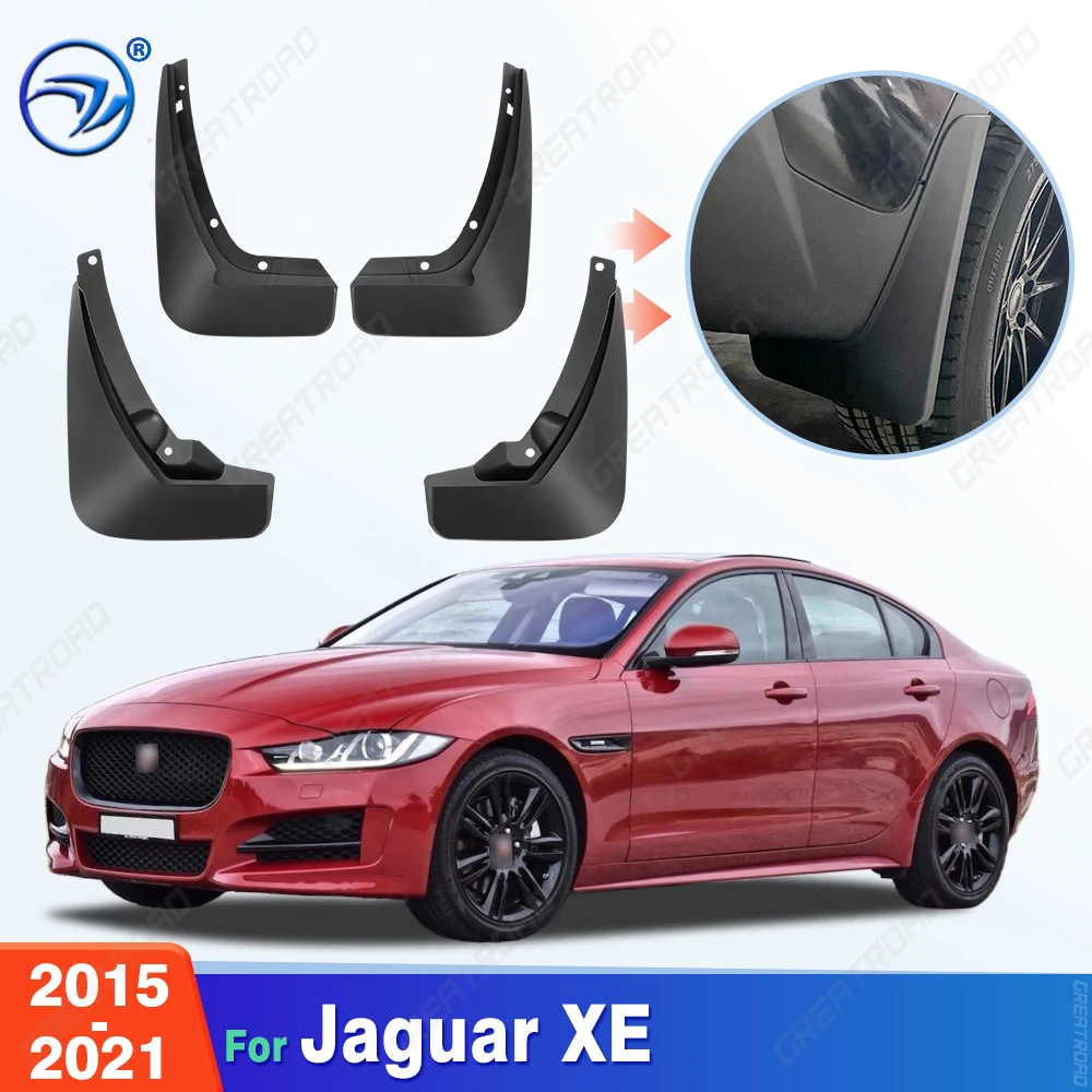 For Jaguar XE 2015-2021 2016 2017 2018 2019 2020 Fender Mudflaps Splash Guards Mudguards Mud Flaps Car Accessories