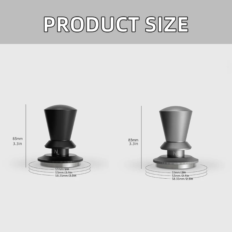 2025 Alat Penekan Bubuk Kopi Tamper Espresso Profesional Baru Tamper Bubuk Kopi
