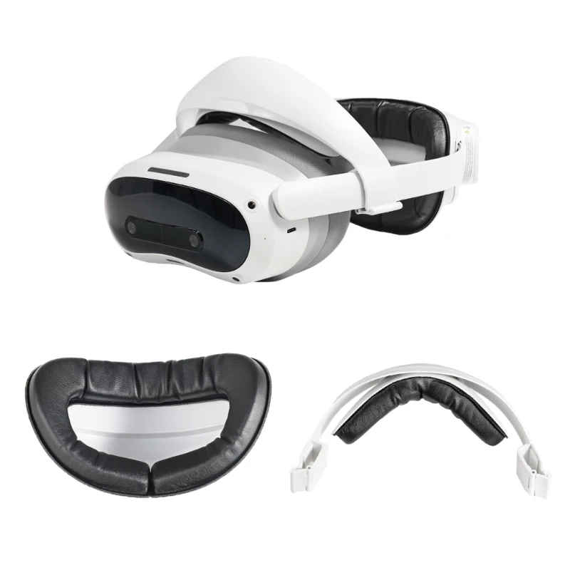 VR Head Strap Comfortable Headband for Pico 4 Ultra VR Glasses with Adjustable Top Beam and Ergonomic Designing