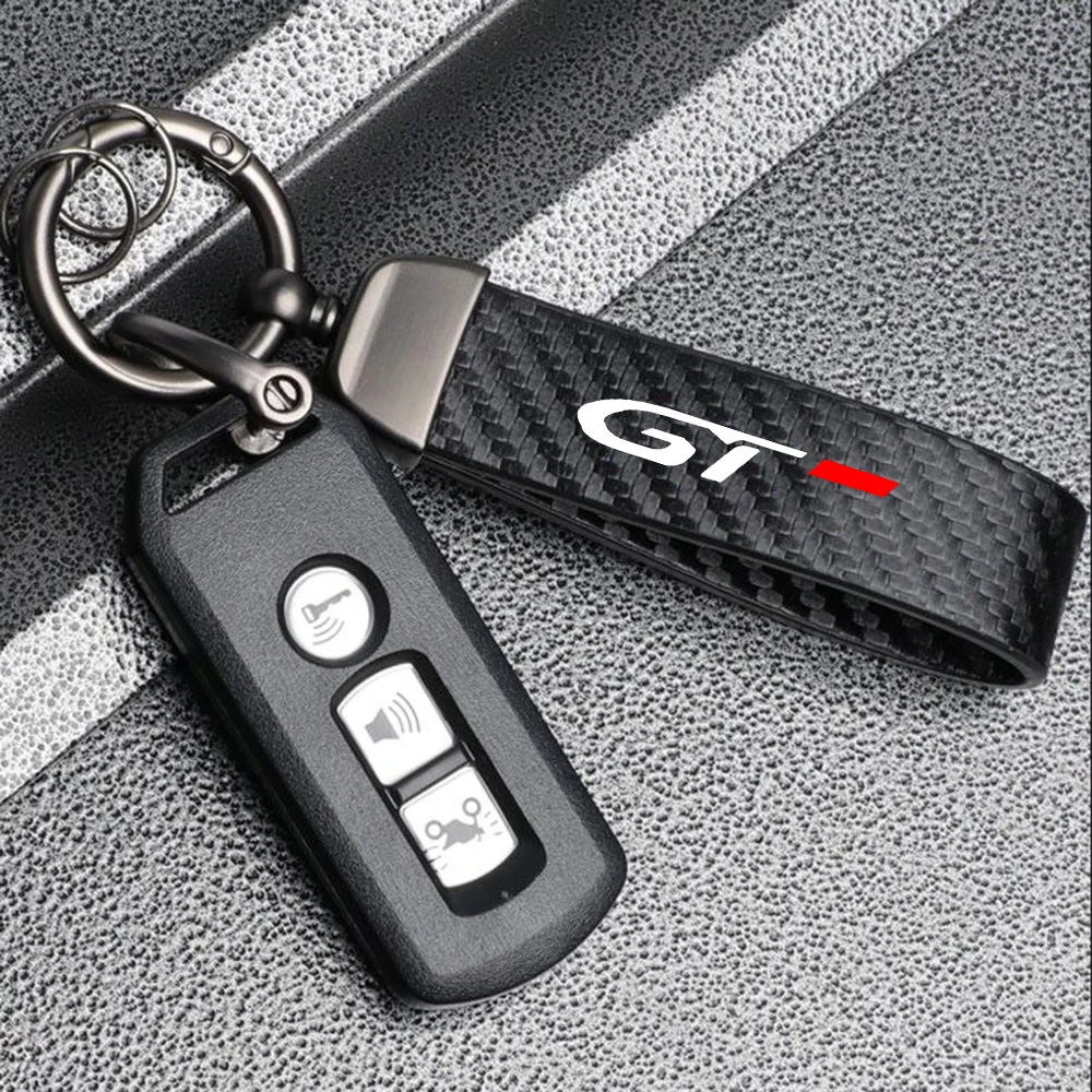 Car Lanyard Keychain Keyring Auto Accessories For Peugeot GT GTline 3008 106 406 407 408 4008 2008 5008 4007 5008