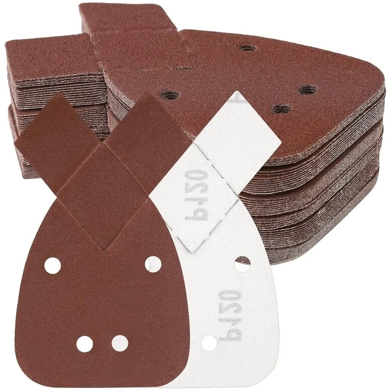 WORTHOWN-For Black And Decker Mouse Sanders, Sanding Sheets, Sandpaper With Extra 2 Tips For Replacement