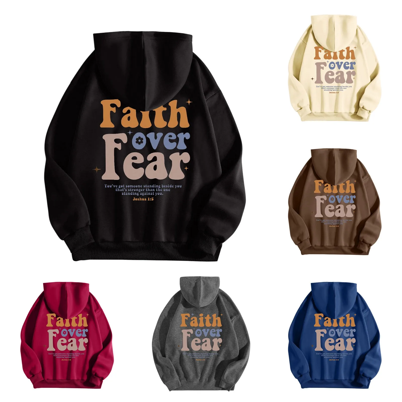 

Athletic Womens Hoodie Women Fashion Letter Print Hoodie Long Sleeve Hooded Sweatshirt Top Pullover Slogan Hoodies Light Weight