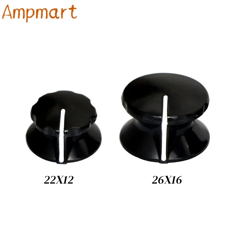 Ampmart Gitarrenverstärker Lautstärkeregler Potentiometer-Schalterknopf Bakelit-Knopf Loch 6,0mm – Detail 4