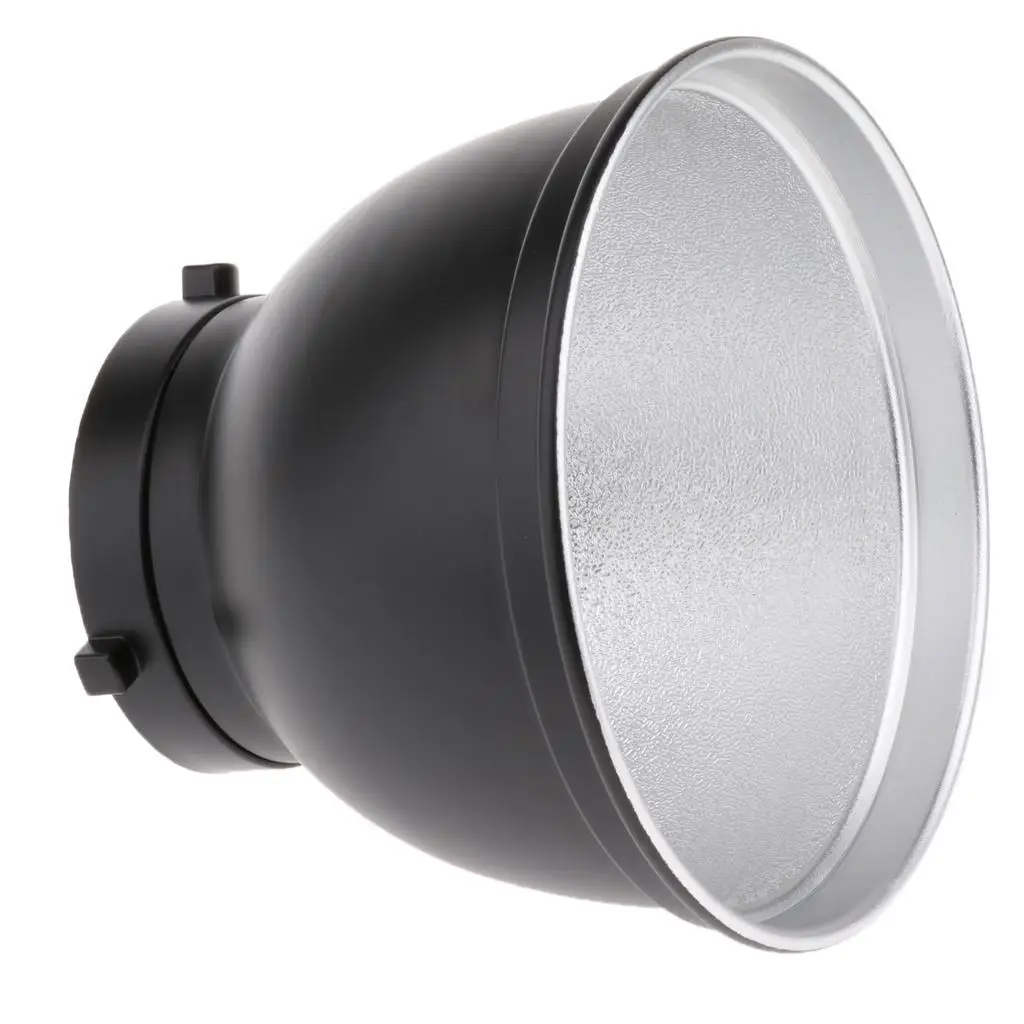 7 inch Round Reflector Diffuser Lamp Shade Dish for Bowens Mount Flash Speedlite Studio Lighting Reflector Lighting Scenarios