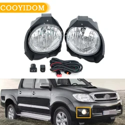 Fog Light For Toyota Hilux Vigo MK6 2008 2009 2010 2011 Foglights Headlights Car Fog lamp With Bulbs Driving Lamps