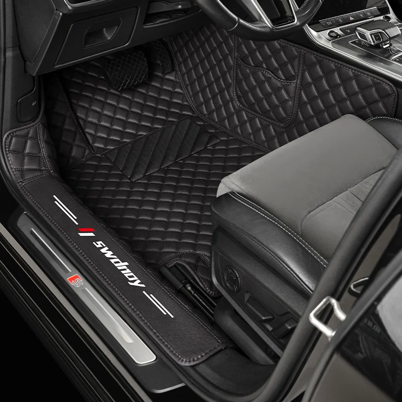 Professional Manufacturer of High-quality Carpet-style  Leather Car Floor Mats for Ford Escape with Customization Support.