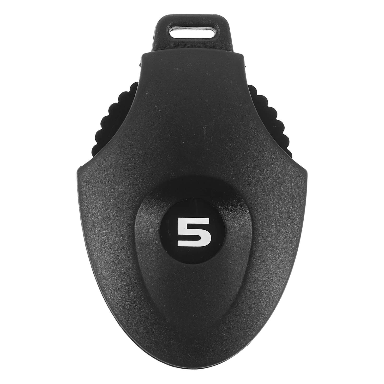 

Golf Score Counter Lightweight Golfing Scoring Device Black No Screw Durable Reusable Practical Gift Golfer Training Equipment