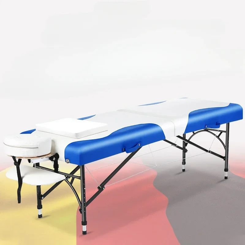 

Sheet Cover Massage Bed Pillow Headrest Folding Table Dental Adjustable Tables White Cama Para Masajes Salon Furniture