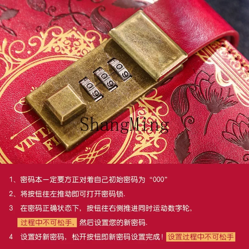

CL retro quill dipping pen high value mechanical punk gift box retro codebook birthday gift