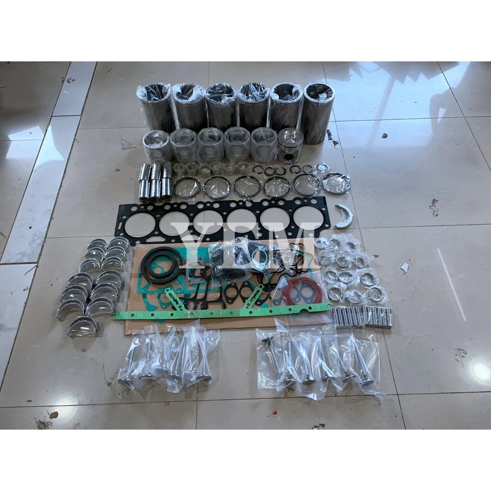 

For Volvo Machine Engine D7E Overhaul Rebuild Kit With Gasket Set Bearing&Valve Train