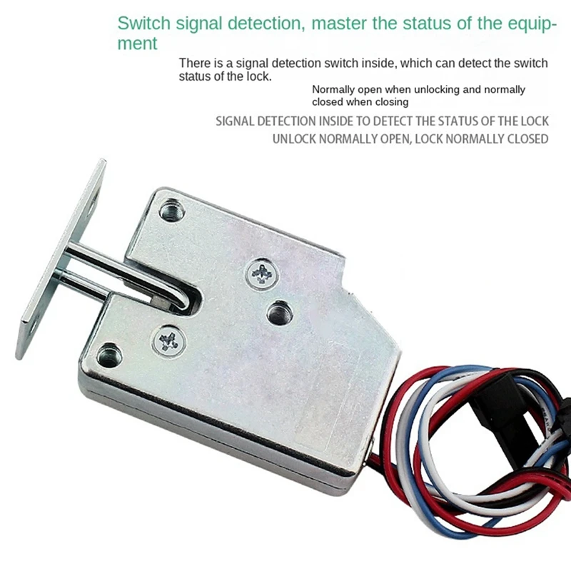 B34B-Storage Cabinet Door Lock DC Mini Electric Control Cabinet Drawer Lock