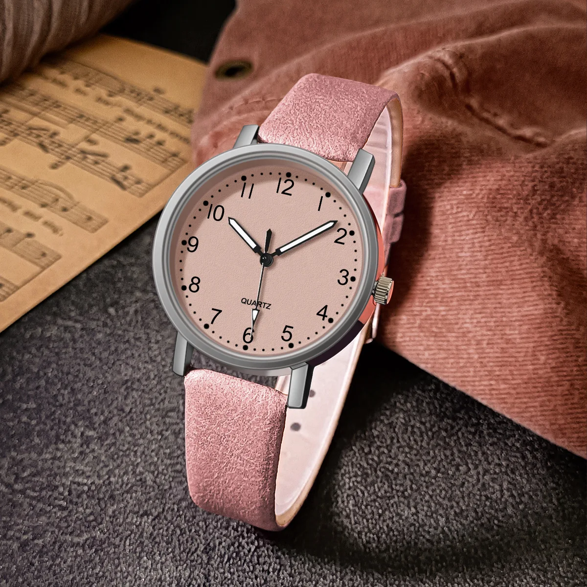 Fashion Casual Ladies Quartz Watches Vintage PU Leather Strap Wristwatch Women Clock Gift Popular Relogio Feminino