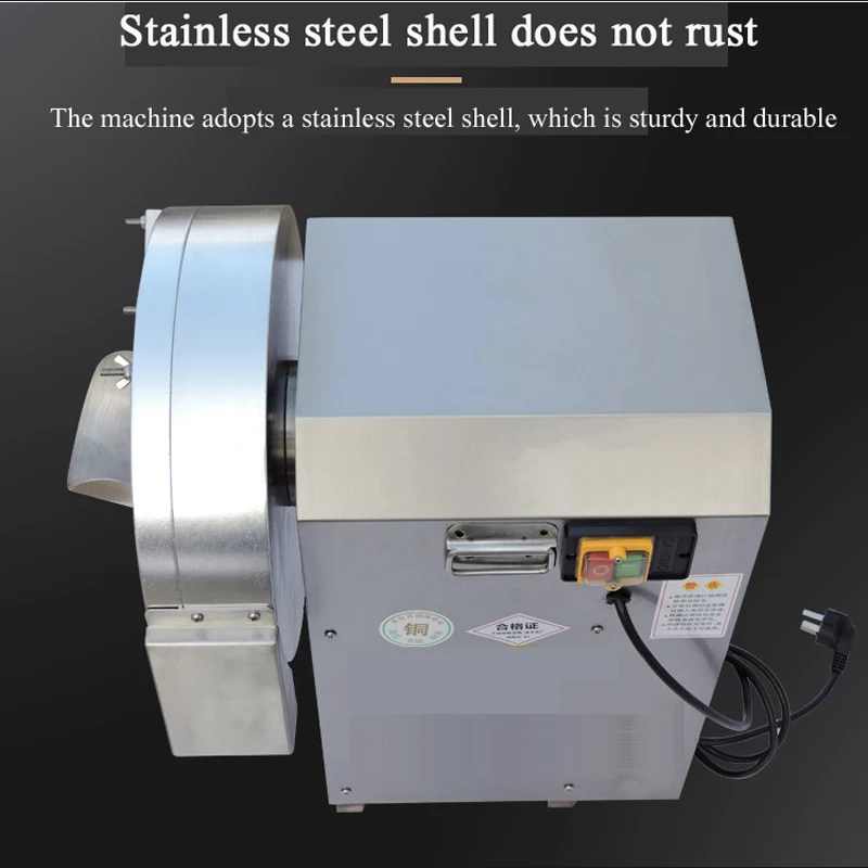Industrial Electric Cassava Crisp Carrot Slicer Fries Cutting Sweet Potato Chips French Cutter Machine