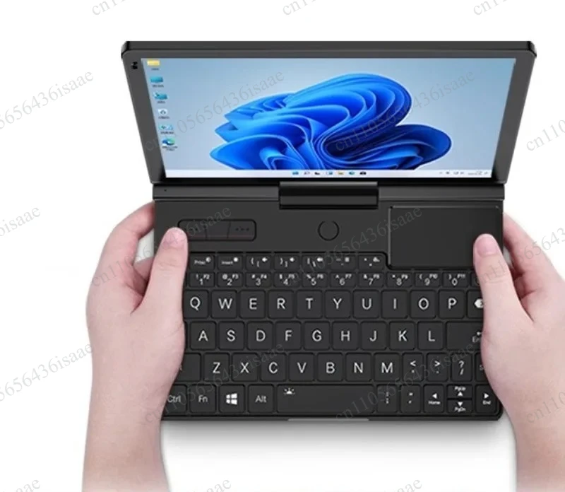 Used P3 8‑Inch Foldable Handheld Mini Notebook PC, Portable Laptop For Gaming Office IT Administration