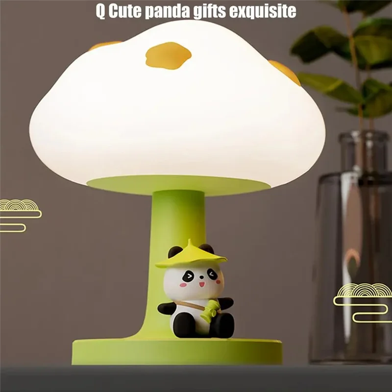 LICE-الباندا ضوء الليل للأطفال سحابة الباندا ليلة مصباح لينة سحابة الباندا ليلة مصباح ديكور لطيف لغرفة الطفل ألعاب لطيفة