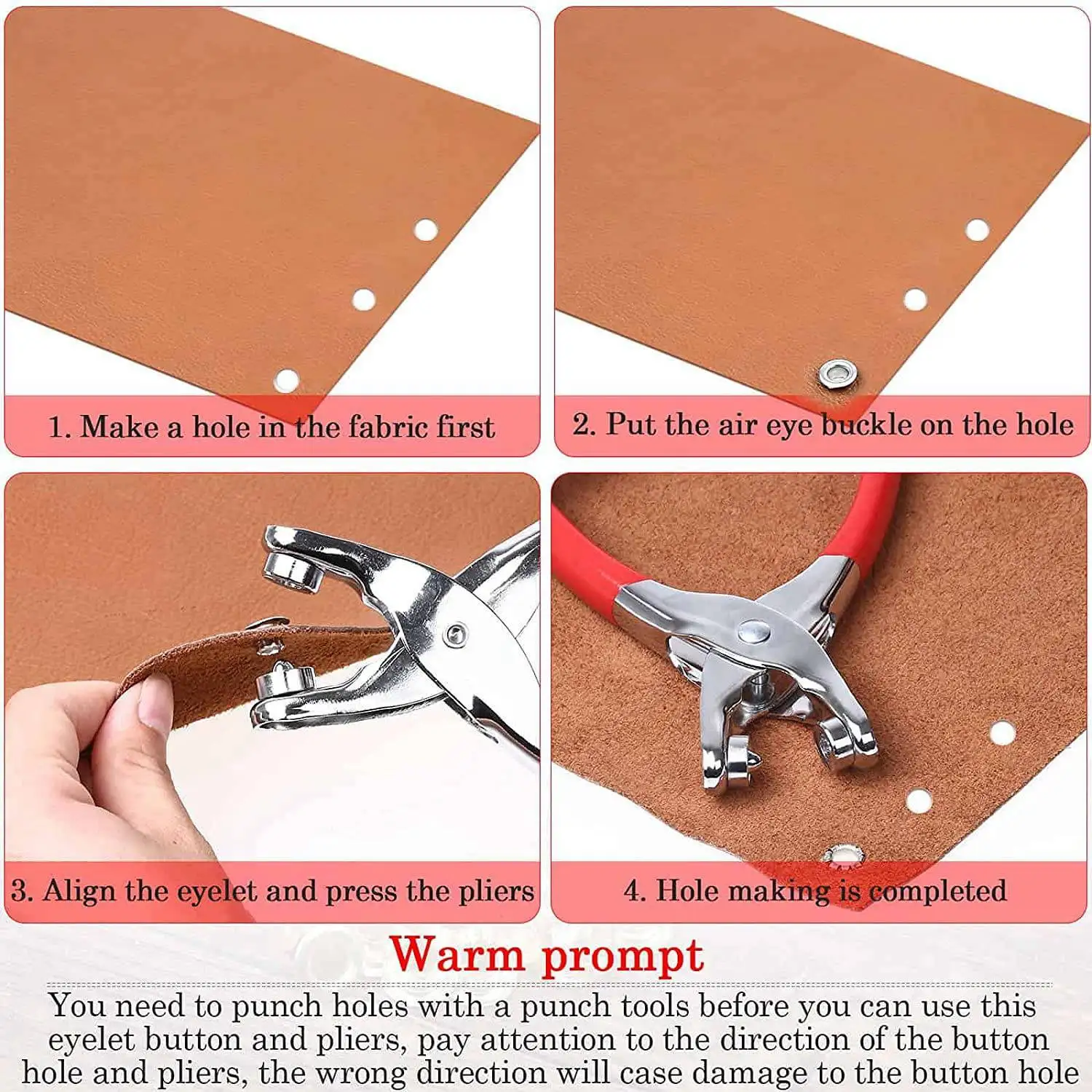 

A76K 401 шт., 1/4 дюйма, 6 мм, набор плоскогубцев для люверсов, набор инструментов для люверсов с 400 металлическими люверсами в золотом и серебре, люверсы для люверсов