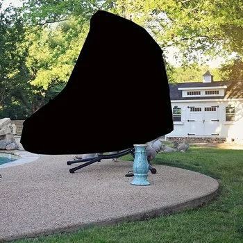 73palcová závěsná pohovka na terasu a fasáda 420D vodotěsná vnější oblouková houpací houpací síťovina na houpací křeslo s potahem na zip na židli, opalovací krém c 10 nejlepší prodej kryty na lehátka - №8