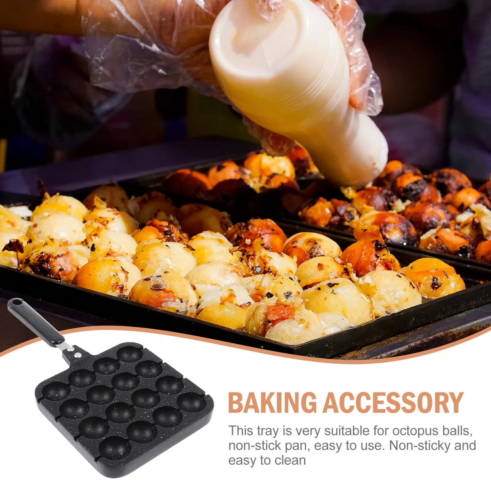 

Форма для выпечки такояки в виде осьминога, 1 шт., антипригарная, для перепелиных яиц, кухонная, для домашнего использования