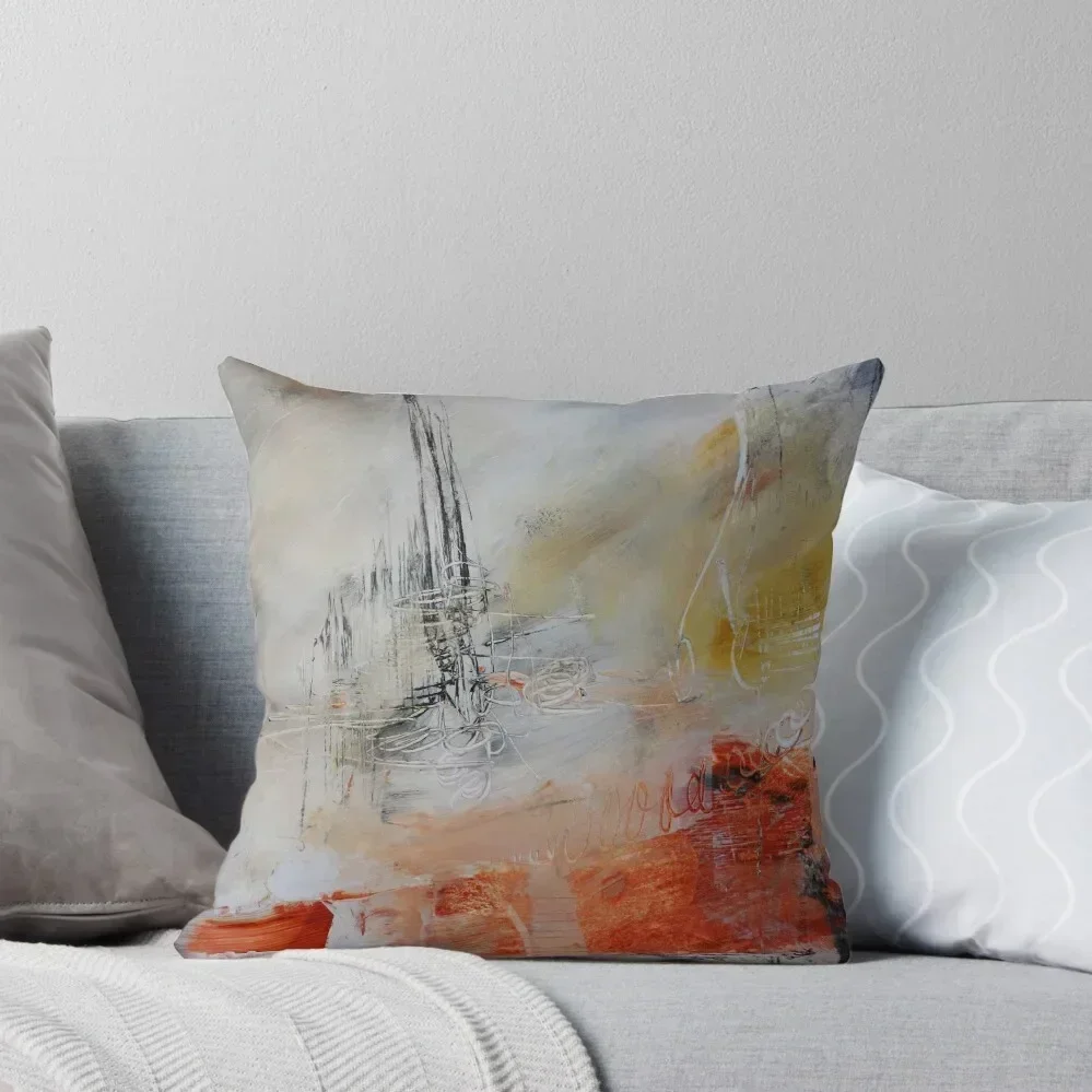 

Abstract Painting on Paper - Study Throw Pillow Sofa Cushion Cover pillow cover luxury christmas supplies pillow