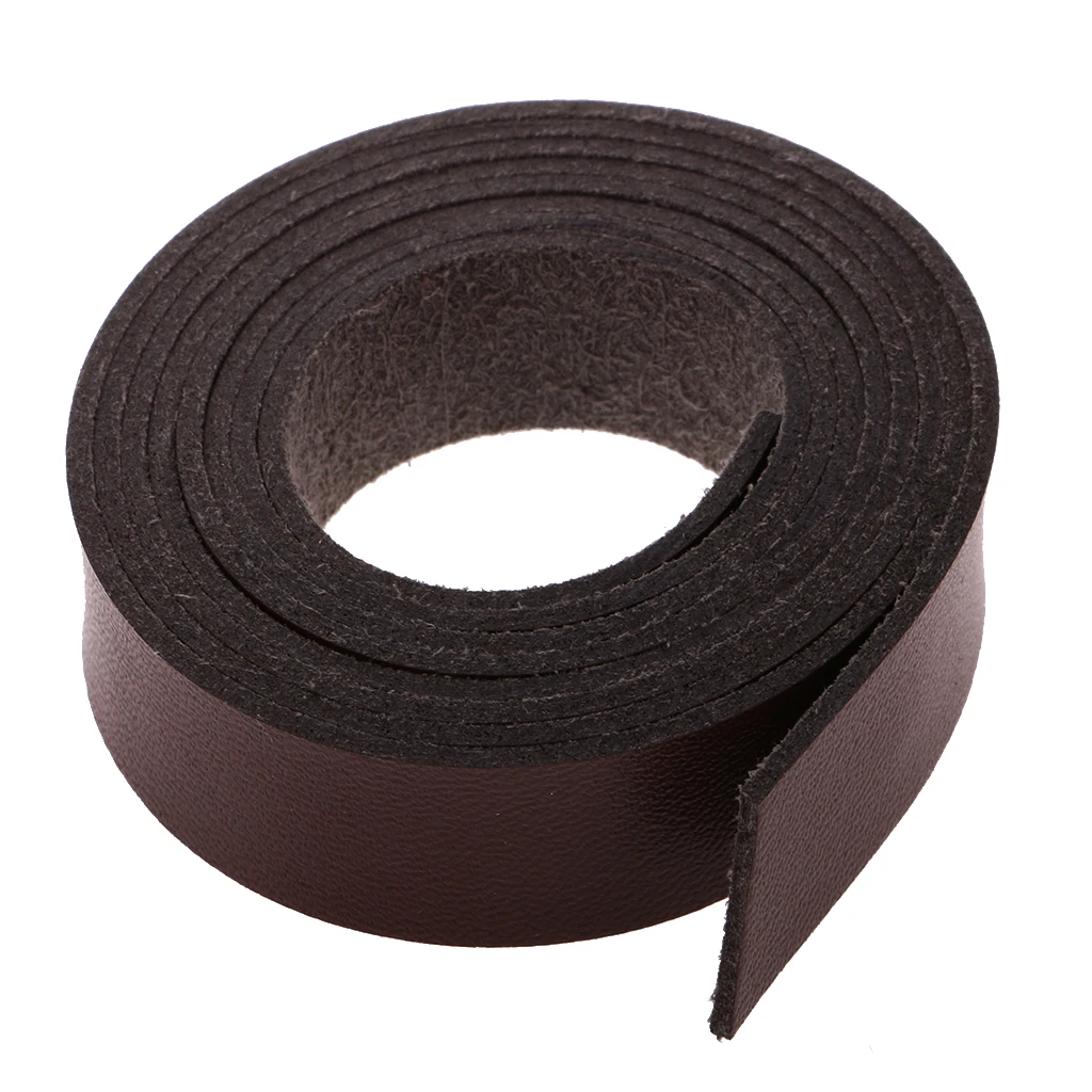 2 Meters Long DIY Crafts Leather Strap 15mm Wide Leather Craft Strips DIY Supplies durable and sturdy