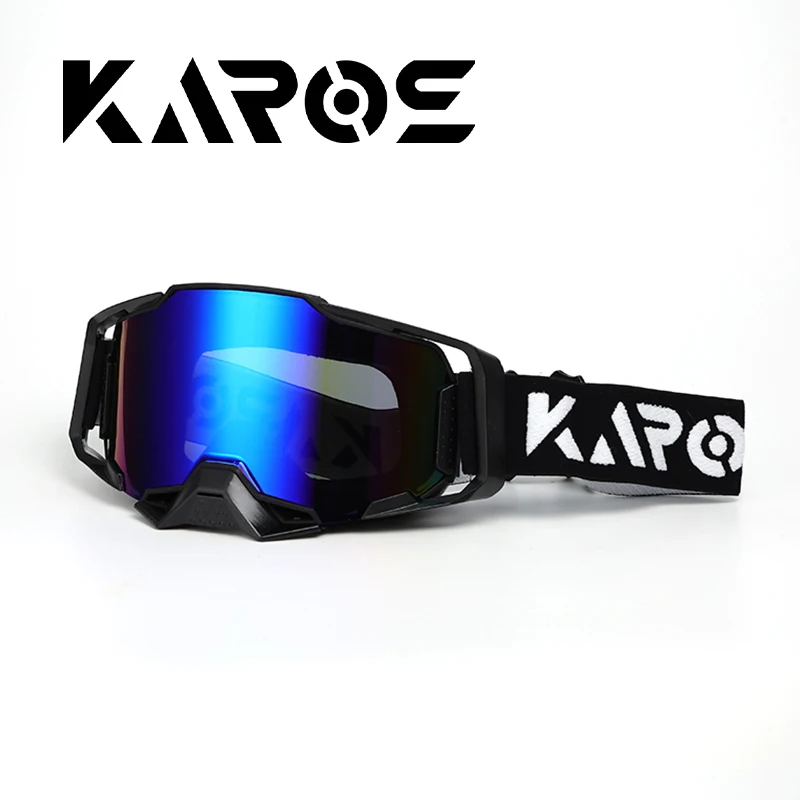 

KAROS Motocross Glasses Motorcycle Sunglasses Man MTB ATV Mask Windproof Protection Skiing Cycling Racing Off-Road Goggles