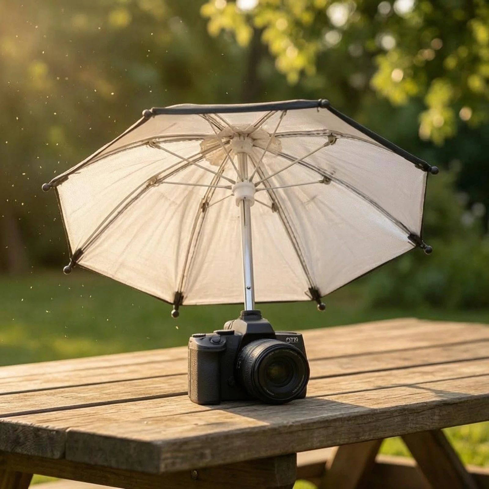Photography Umbrella - Camera Hot Shoe Umbrella Reflective Interior