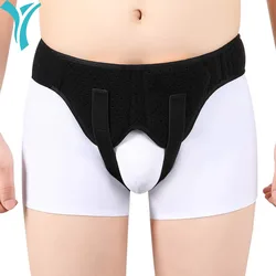 Cinturón de Hernia para hombres y mujeres, de soporte individual Brace/doble Inguinal, correa de recuperación con 2 almohadillas de compresión extraíbles