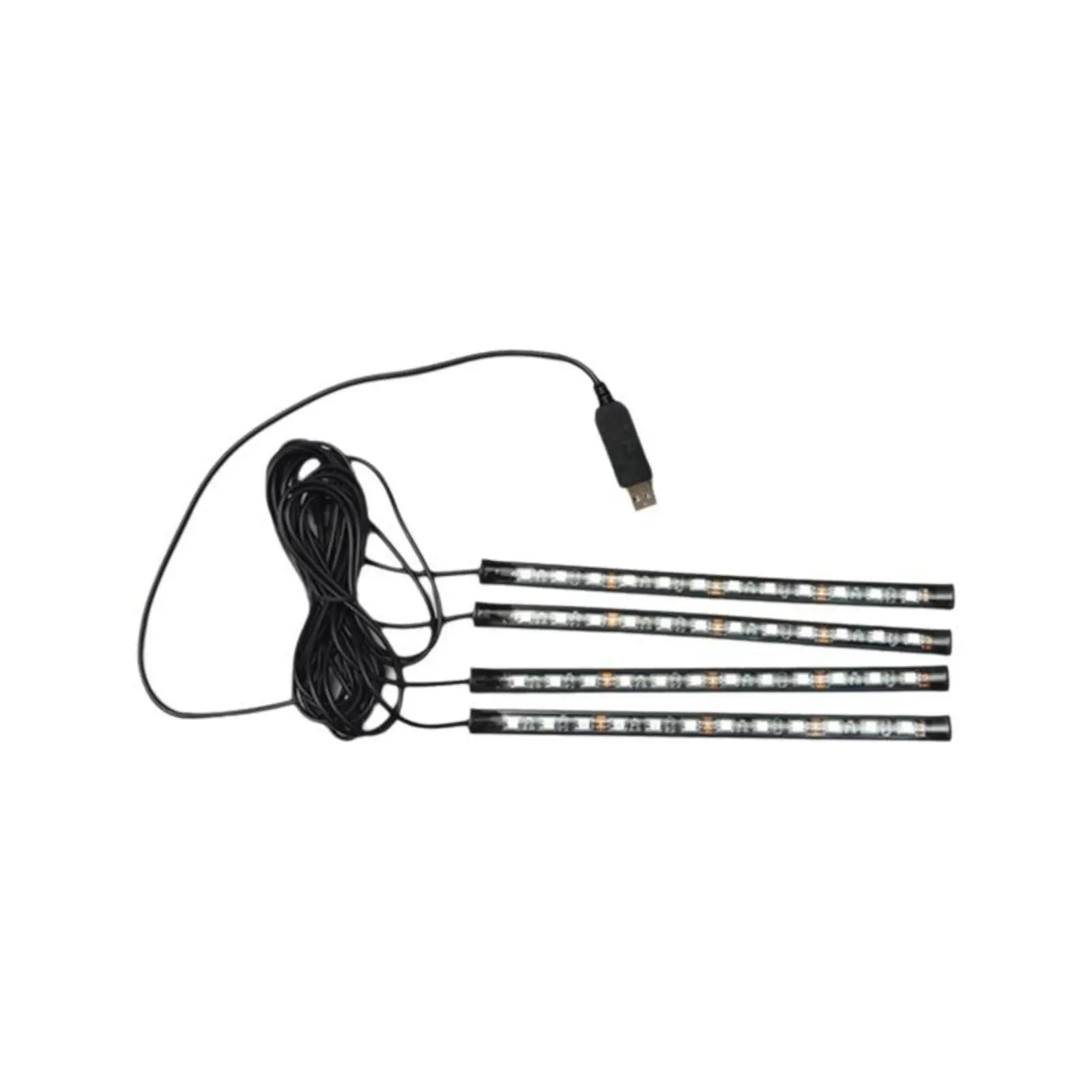 Led Car Light Portable Sound Sensitive Interior Light Silicone PC ABS for Car Date Evening Decor