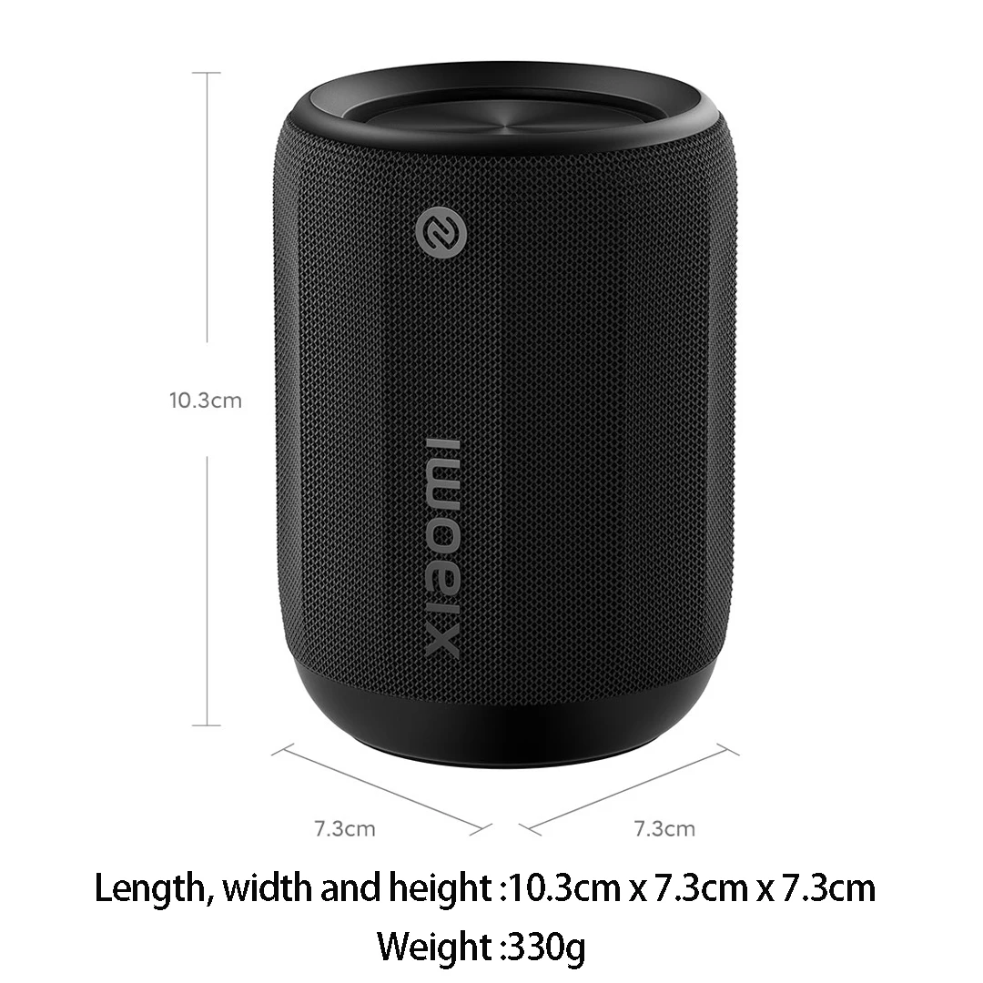 Xiaomi Bluetooth Speaker Mini Outdoor Portable Sound Bluetooth 5.3 RGB Light IP67 360°Omnidirectional Stereo Mi Home APP